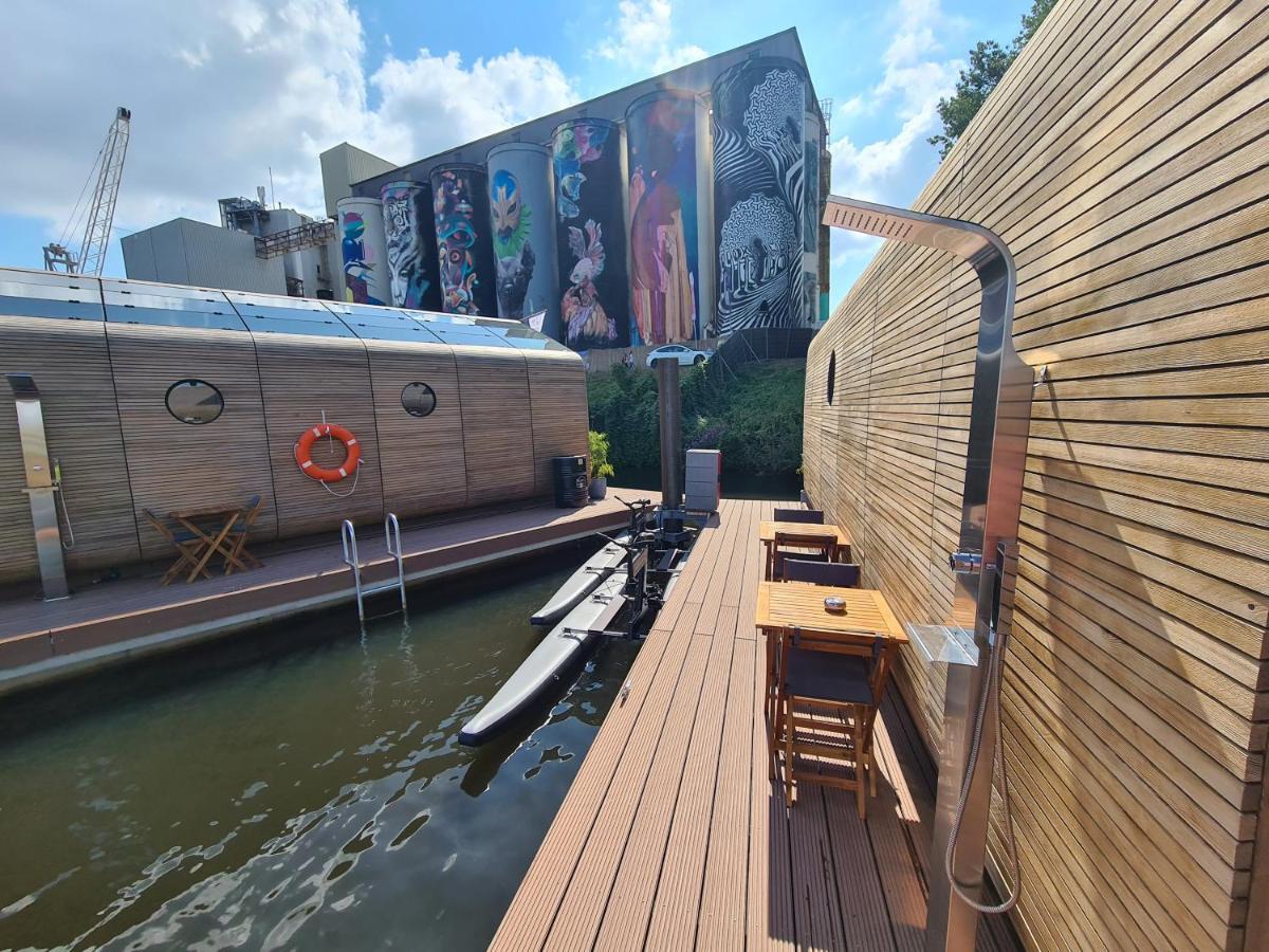Wikkelboats @ Tramkade Den Bosch Villa Orthen ภายนอก รูปภาพ